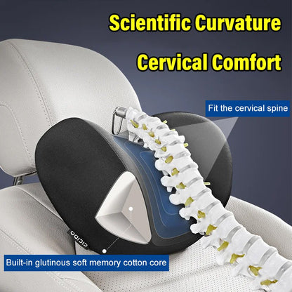 🔥 Автомобилна възглавница за глава, врата и кръста