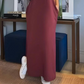 ✨【S-XL】👗Жените V-образно деколте без ръкави Split Maxi рокля