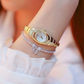 💎Дамски часовник с гривна с кристали⌚⌛.